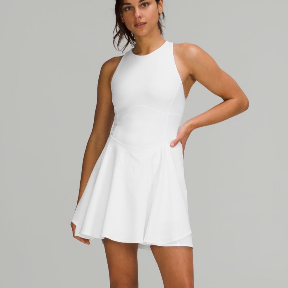 Lululemon Court Crush Tennis White Dress